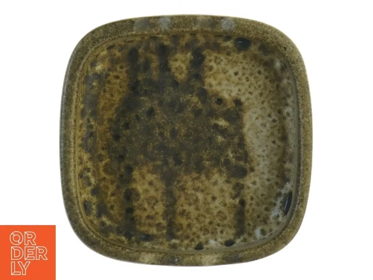 Billede 3 - W. Germany Sung glaseret Keramik fad askebæger (str. 14 x 14 x 4 cm)