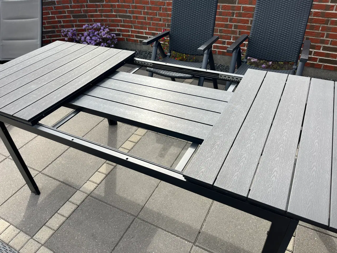Billede 6 - Sort non wood havebord