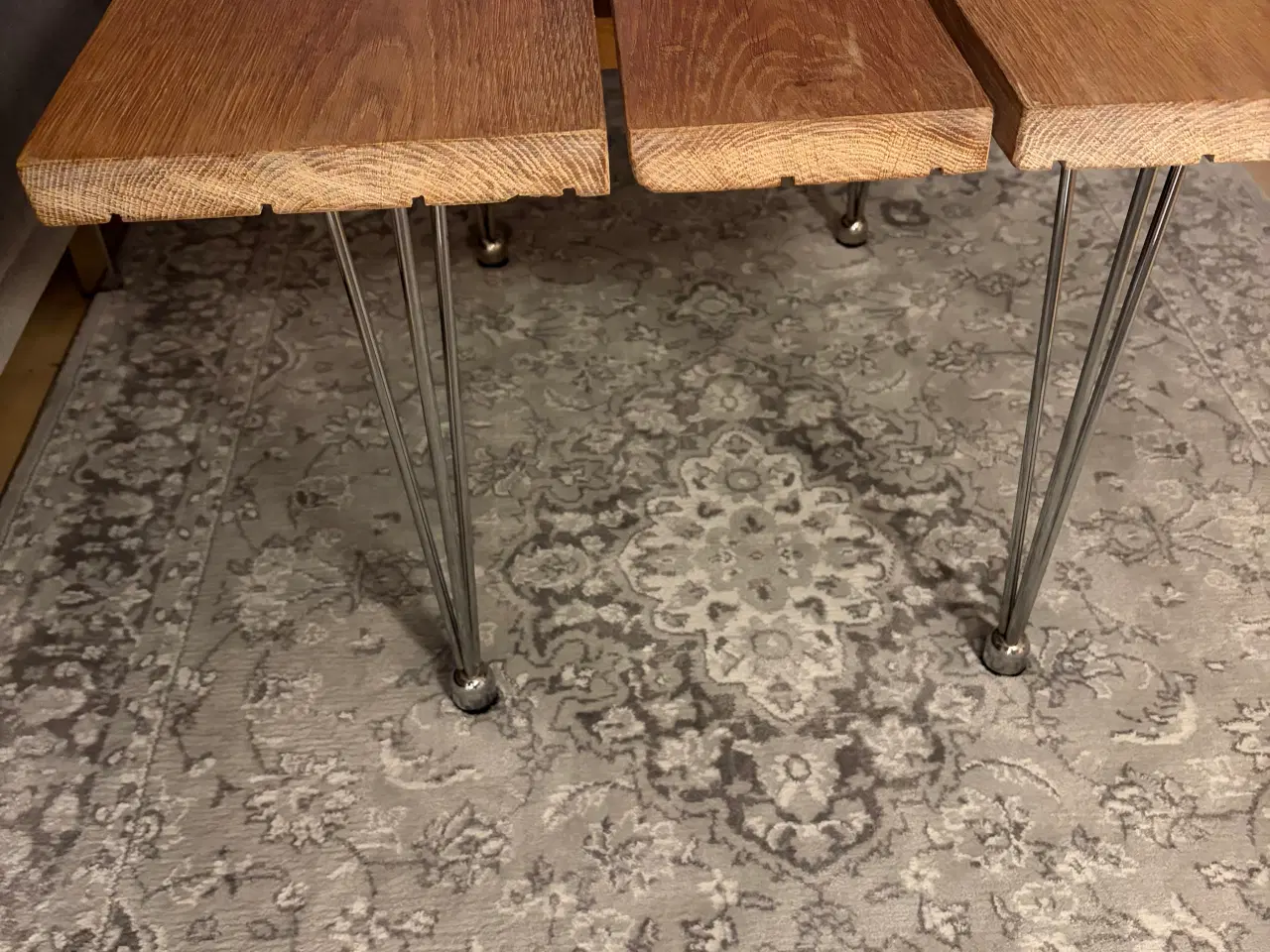 Billede 1 - Sofabord i egetræ