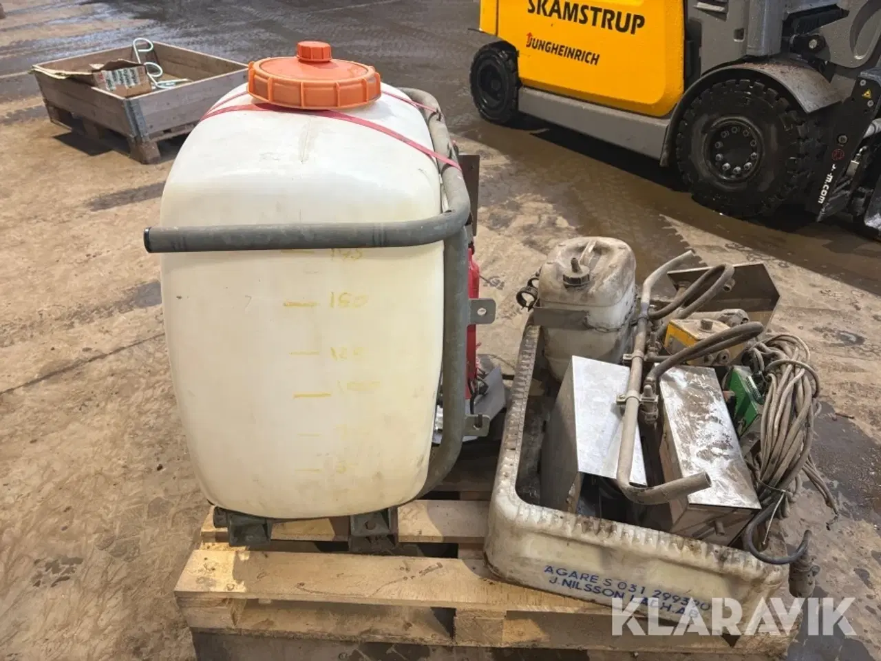 Billede 7 - Beholder til ensileringsmiddel - 200L beholder