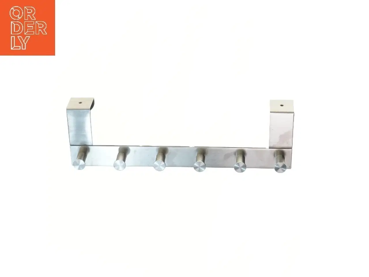 Billede 1 - Væghængt knagerække af stål fra Gruntdal (str. 38 cm)