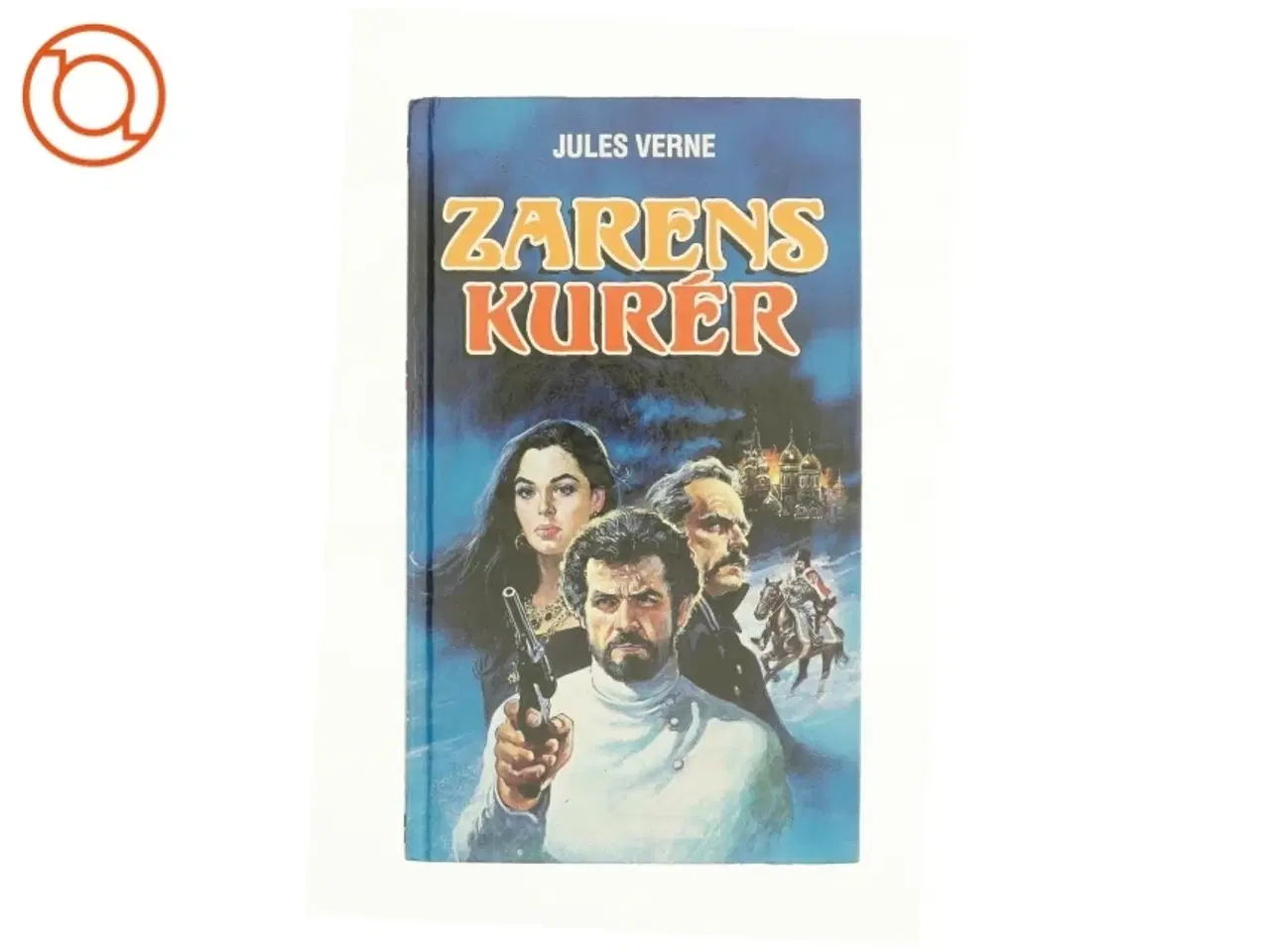 Billede 1 - Zarens Kurer af Jules Verne (bog)