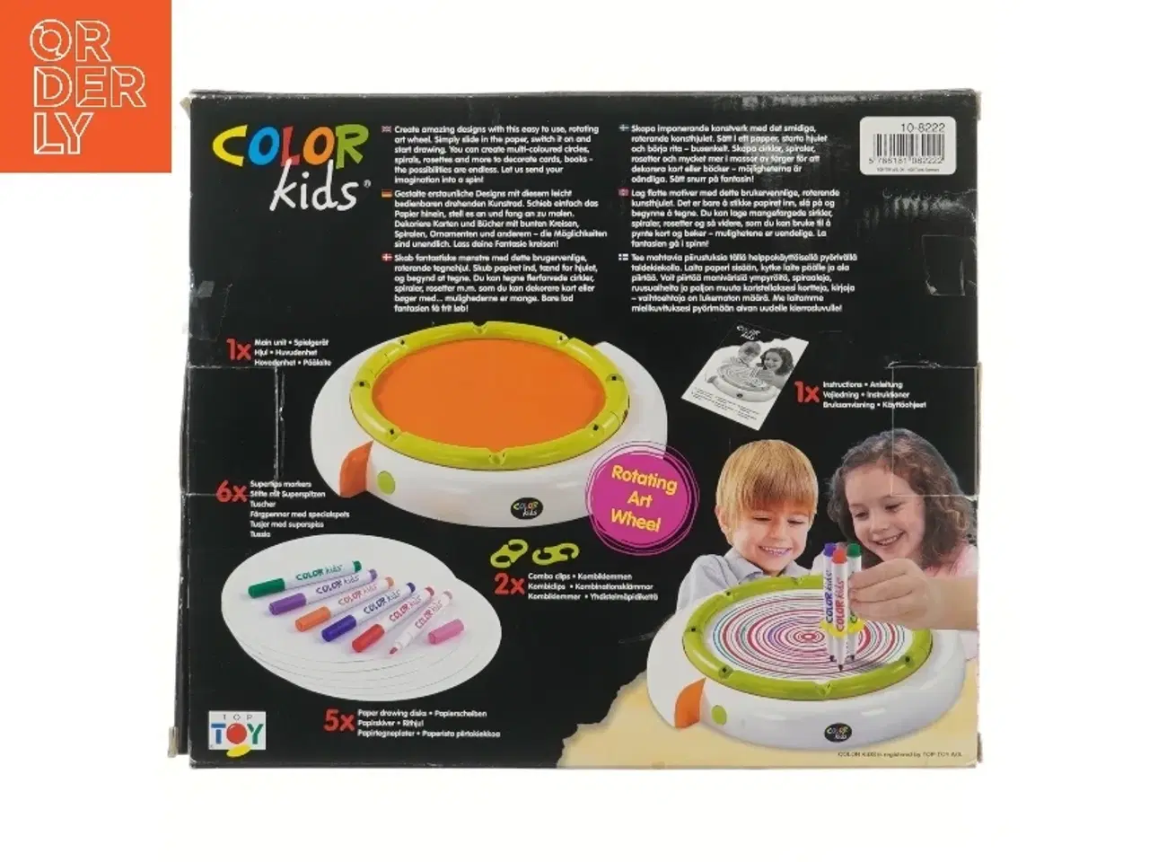 Billede 2 - Color Kids roterende kunsthjul fra Color Kids (str. Ø 24 cm)