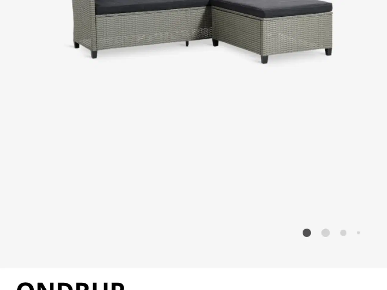 Billede 1 - Loungesofa fra JYSK