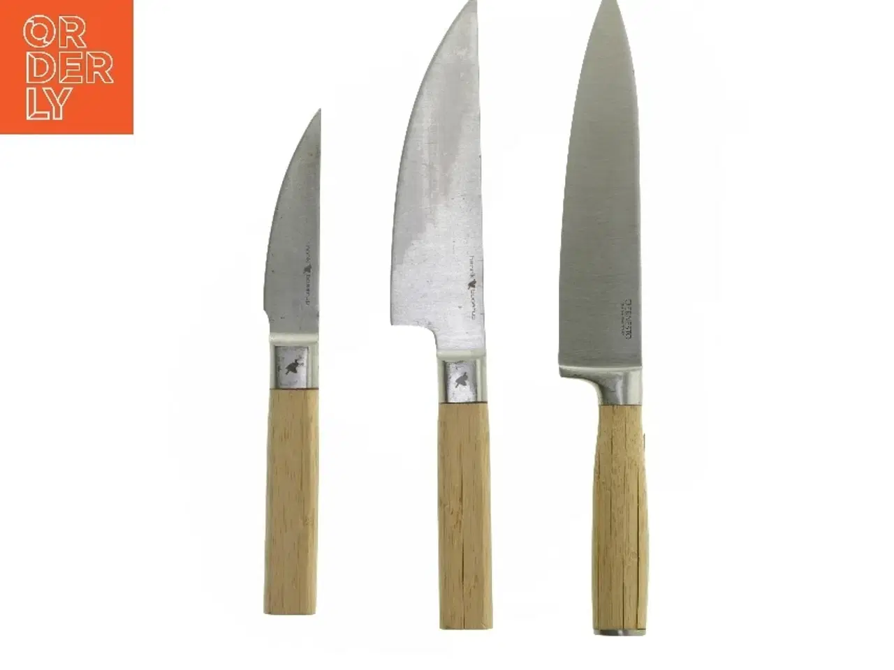 Billede 1 - Knivsæt med tre knive (str. 32 cm)