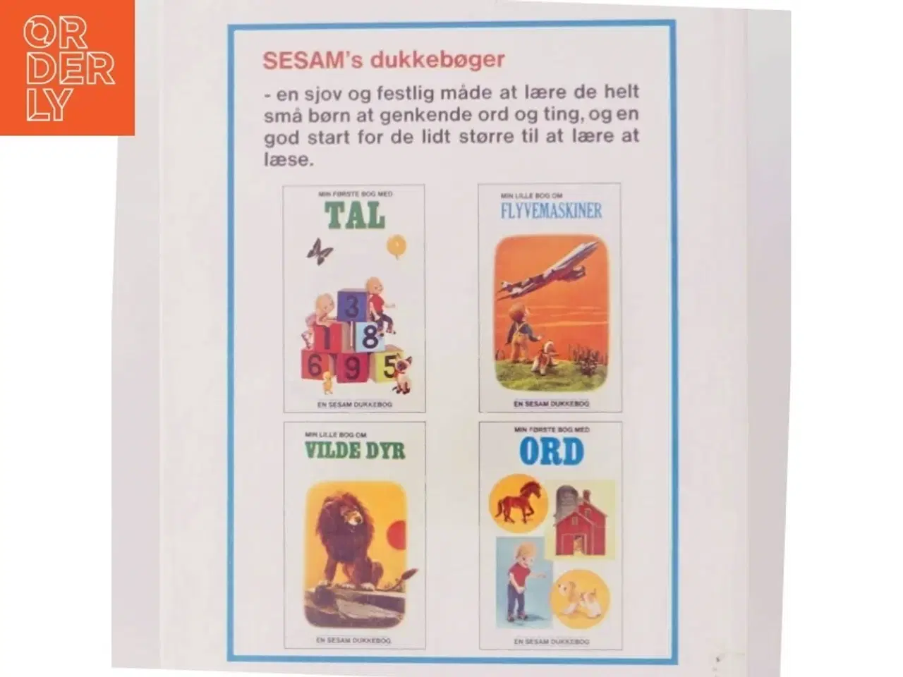 Billede 3 - Min første bog med tal af Sesam (Bog)