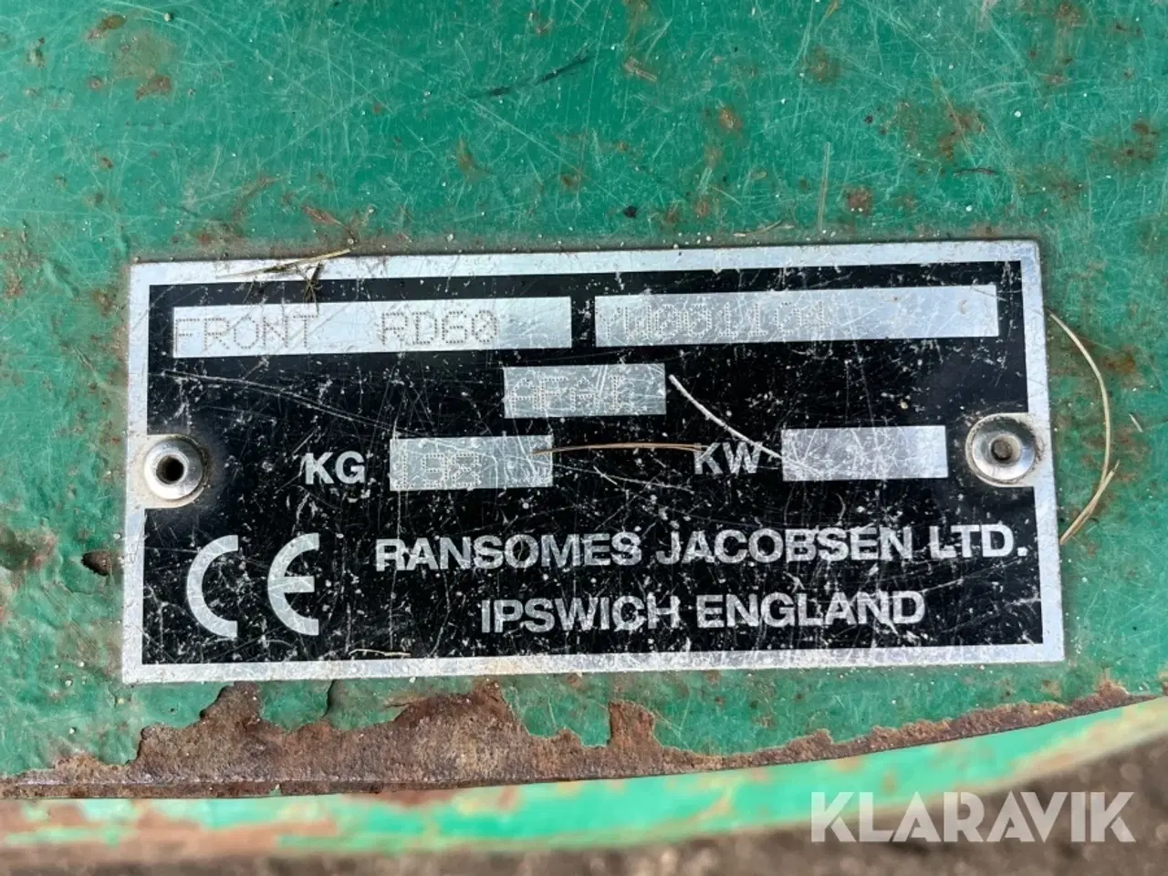 Billede 9 - Græsslåmaskine RANSOMES HR6010