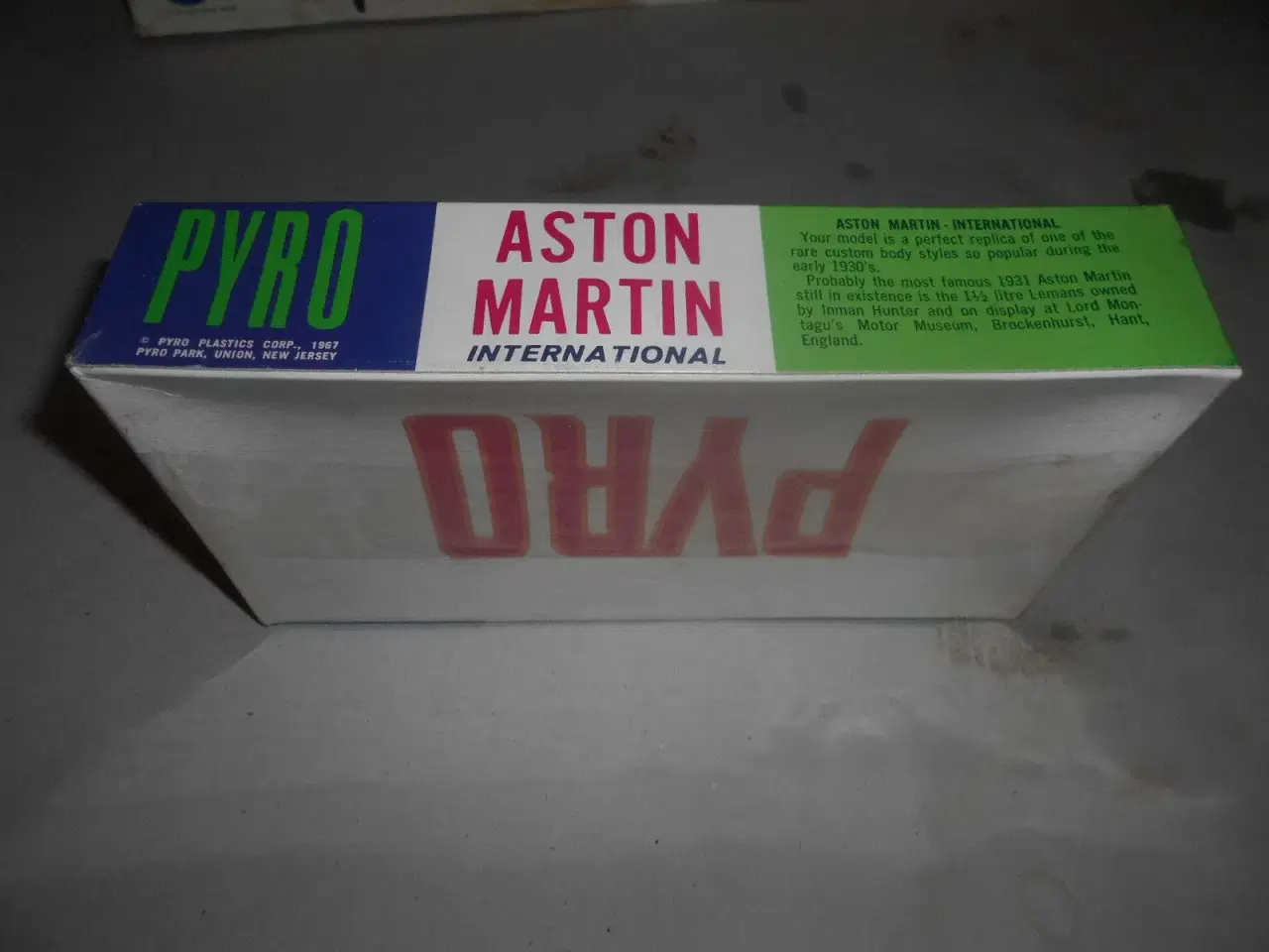 Billede 2 - Pyro 1/16 Aston Martin. Forseglet kasse. SJÆLDEN
