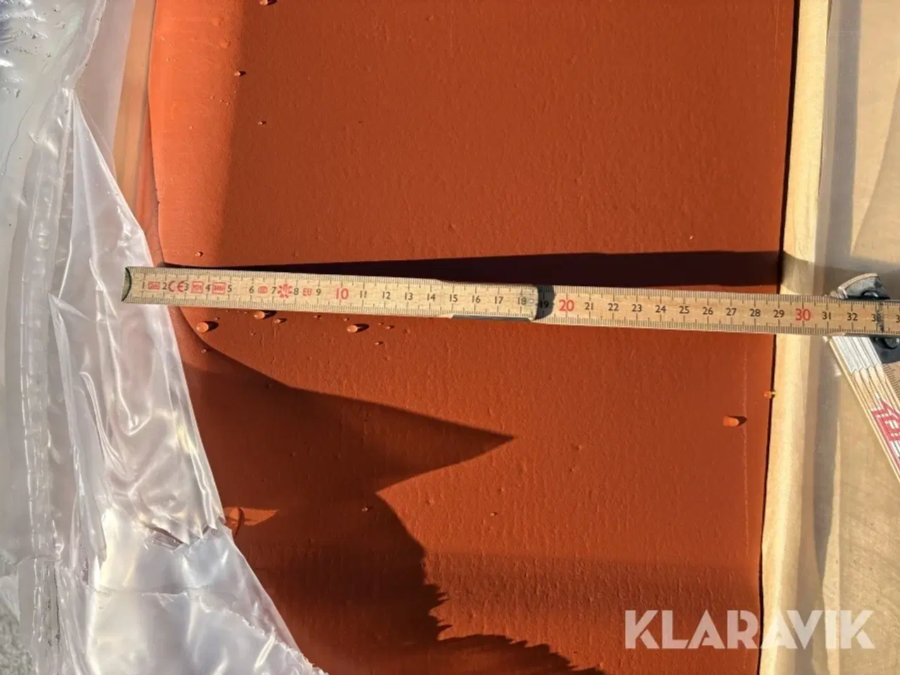 Billede 5 - Rygningssten Swisspearl 35 grader rød 30 styk