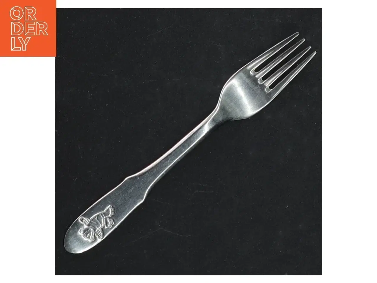 Billede 1 - Georg Jensen børne gaffel (str. 15 cm)