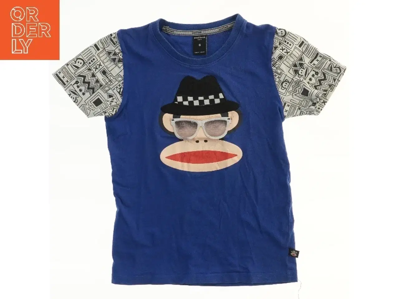 Billede 1 - T-shirt med motiv fra Paul Frank (str. 116)
