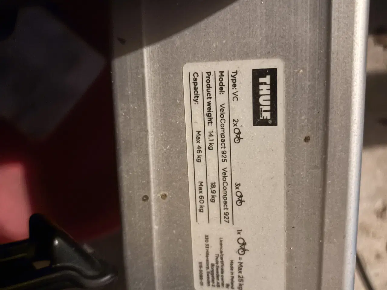 Billede 3 - Thulecykelanhænger 2 cykler