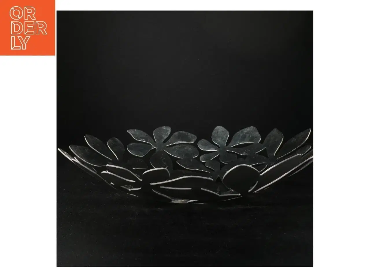 Billede 1 - Metalblomst Skål fra Ikea (str. Ø. 42 cm)