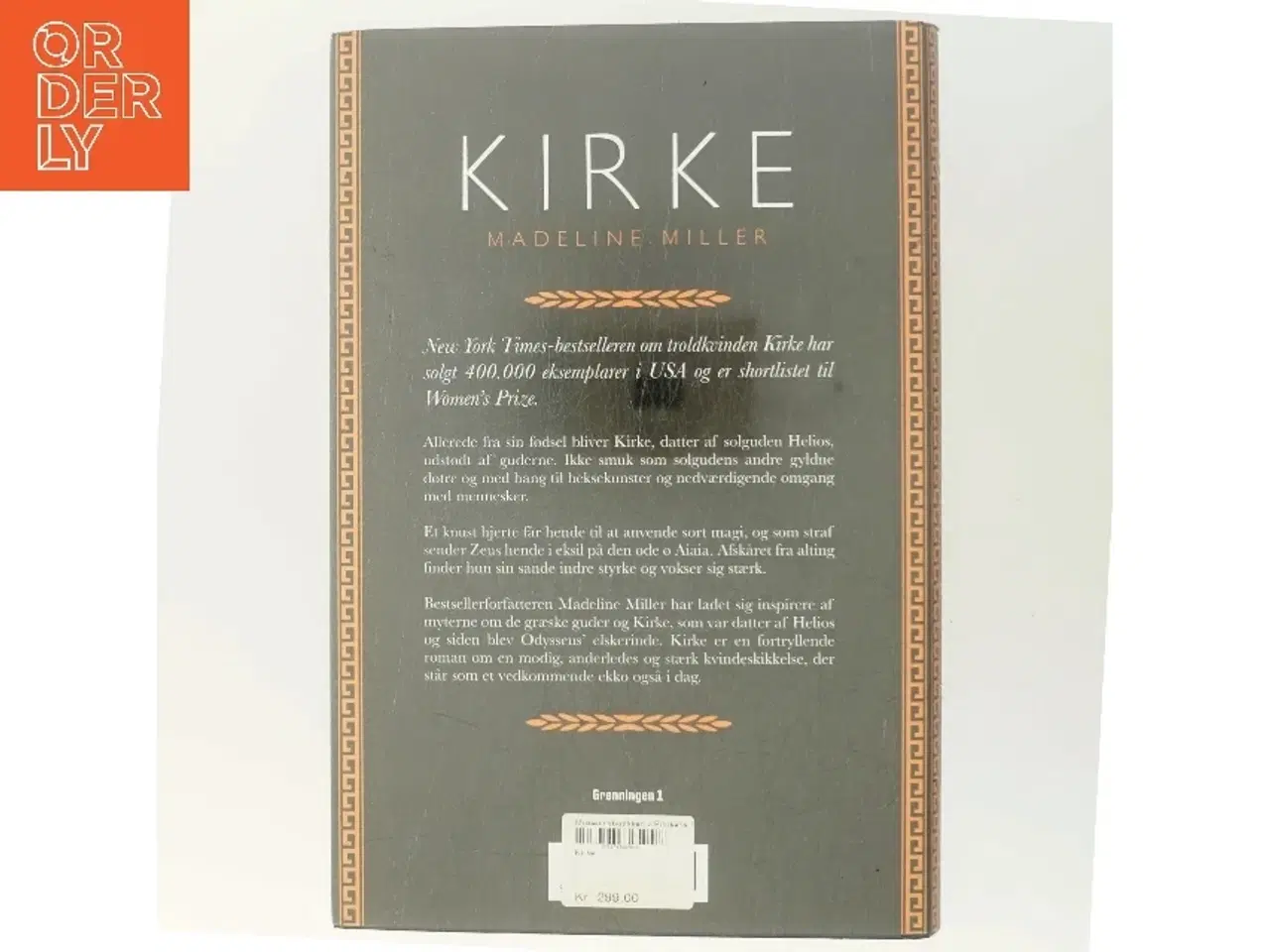 Billede 3 - Kirke : roman af Madeline Miller (f. 1978) (Bog)