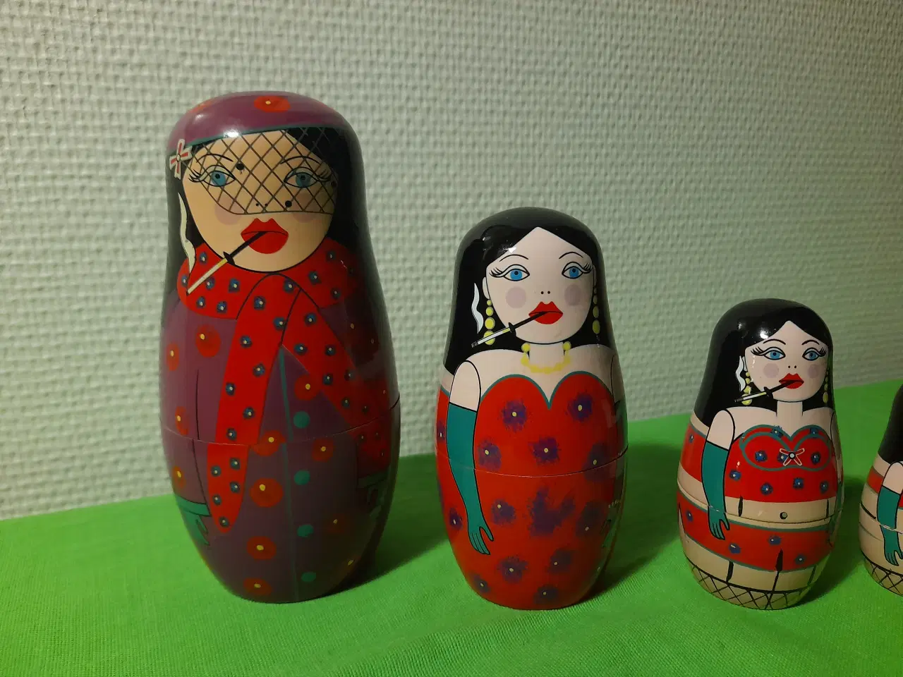 Billede 2 - Unikke Babushka ( 6 stk).