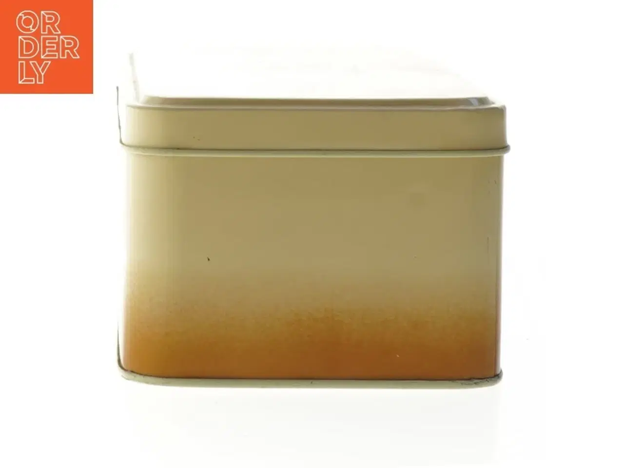 Billede 4 - Dekorativ Vintage metalæske med blomsterdesign (str. 21,5x12 cm)