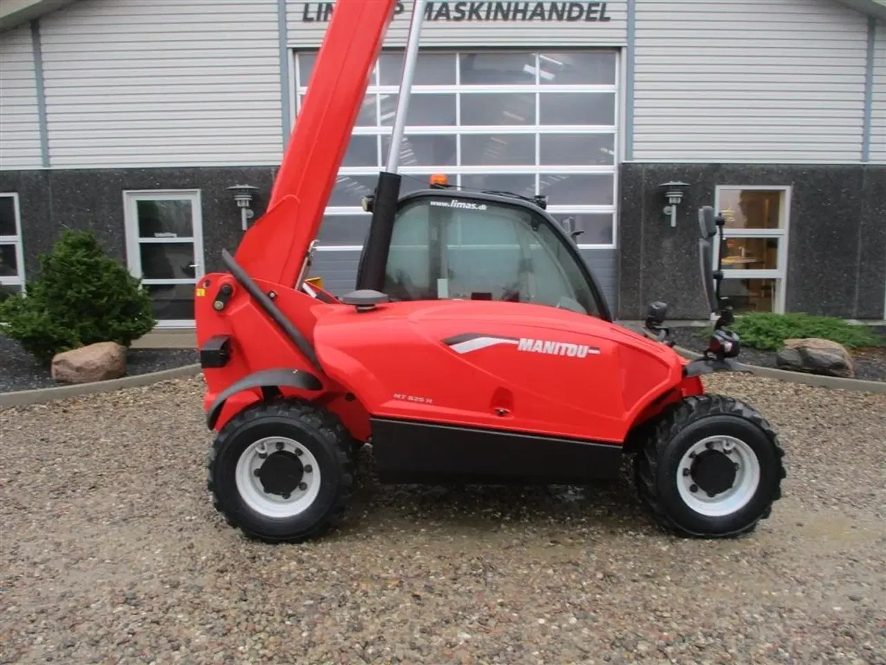 Billede 10 - Manitou MT 625H COMFORT Dansk maskine, med hydrauliske pallegafler.