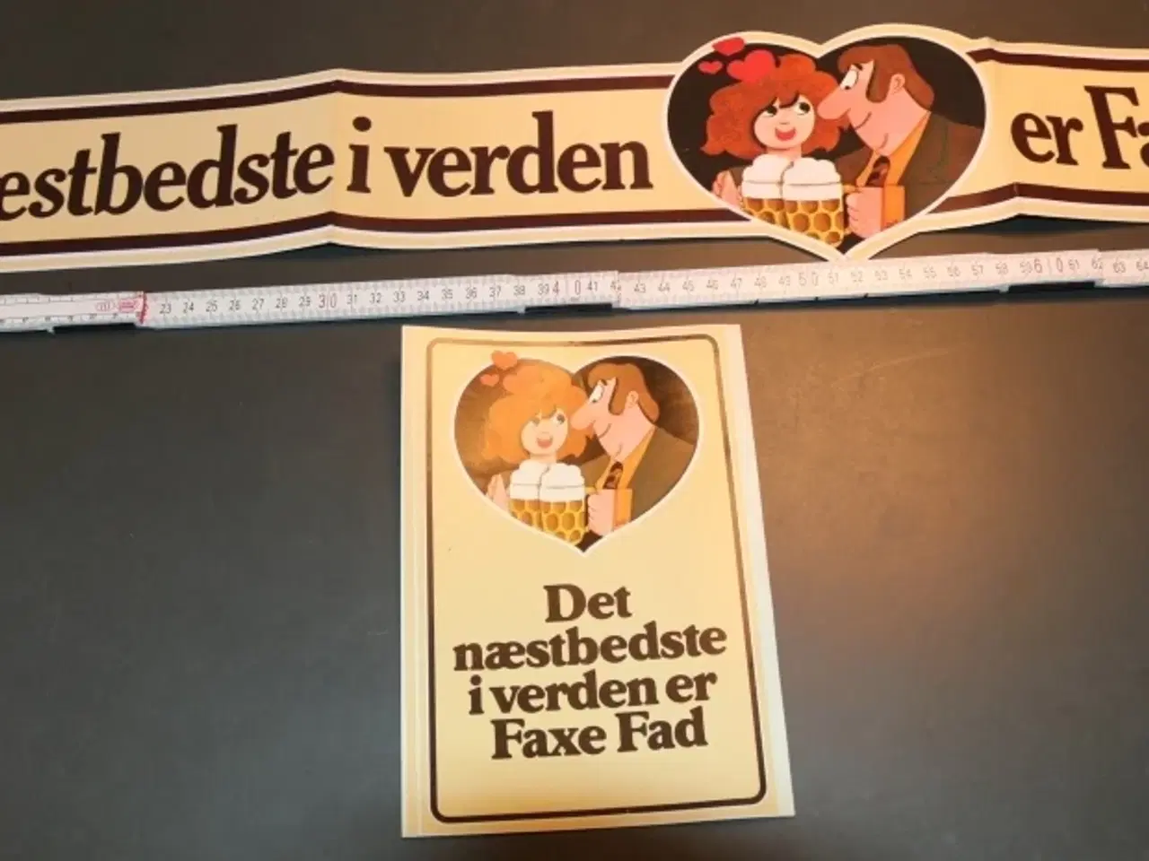 Billede 1 - Faxe fad klistermærker fra ca. 1985