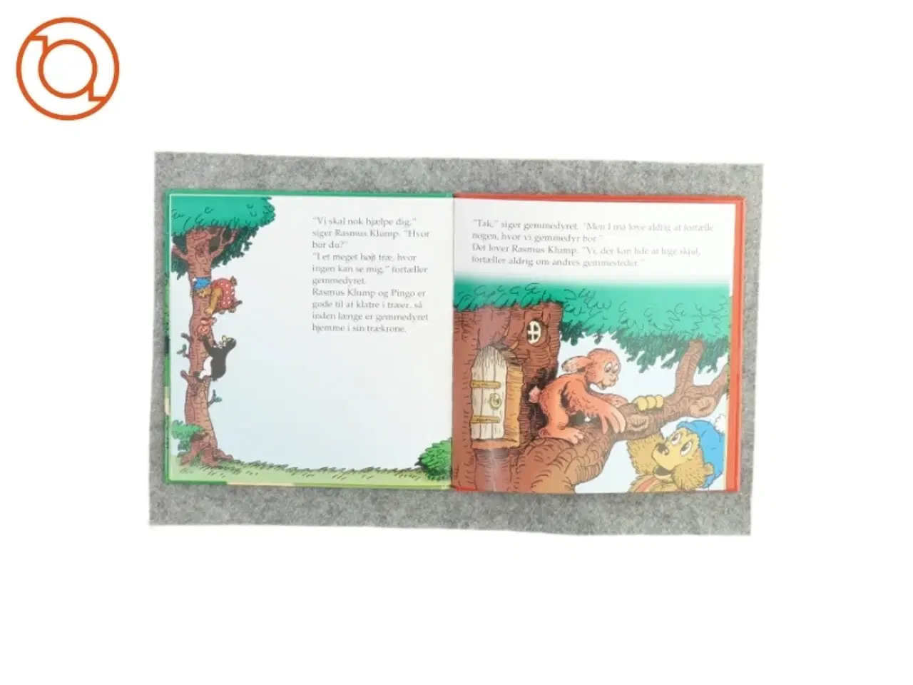 Billede 2 - Rasmus klump og gemmedyrene fra bog