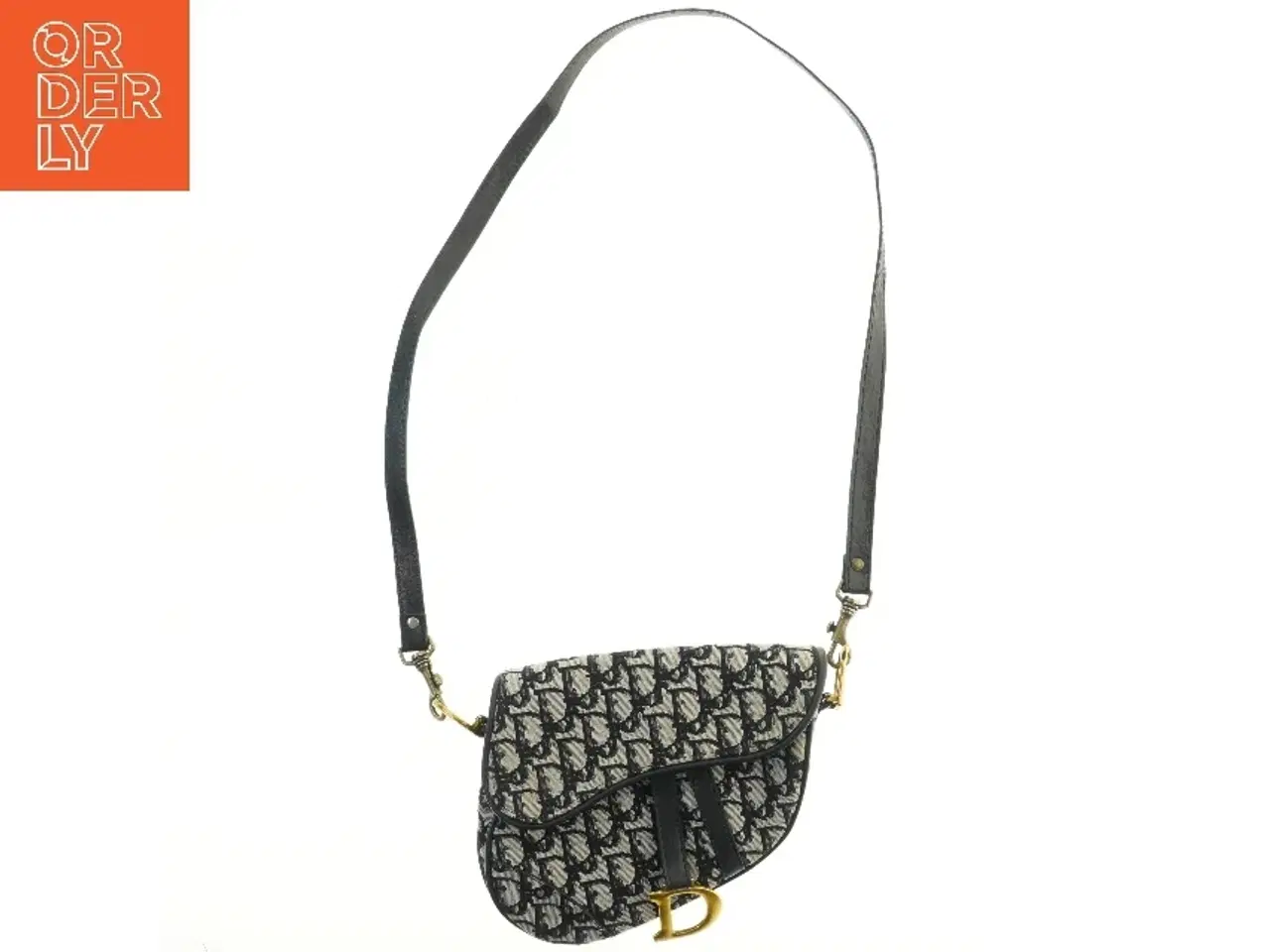 Billede 1 - Skuldertaske med mønster fra Christian Dior (str. 27x22 cm)