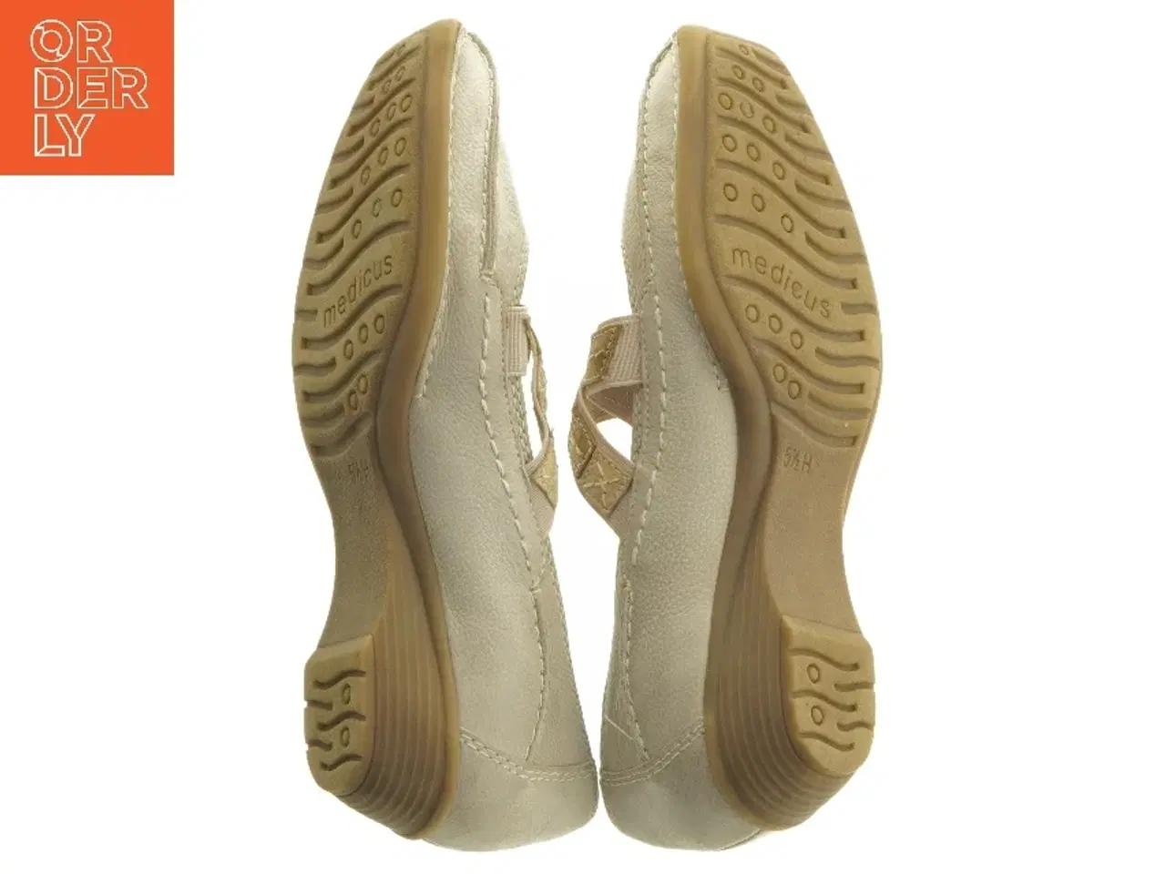 Billede 7 - Beige komfortsko fra Medicus (str. 5,5)