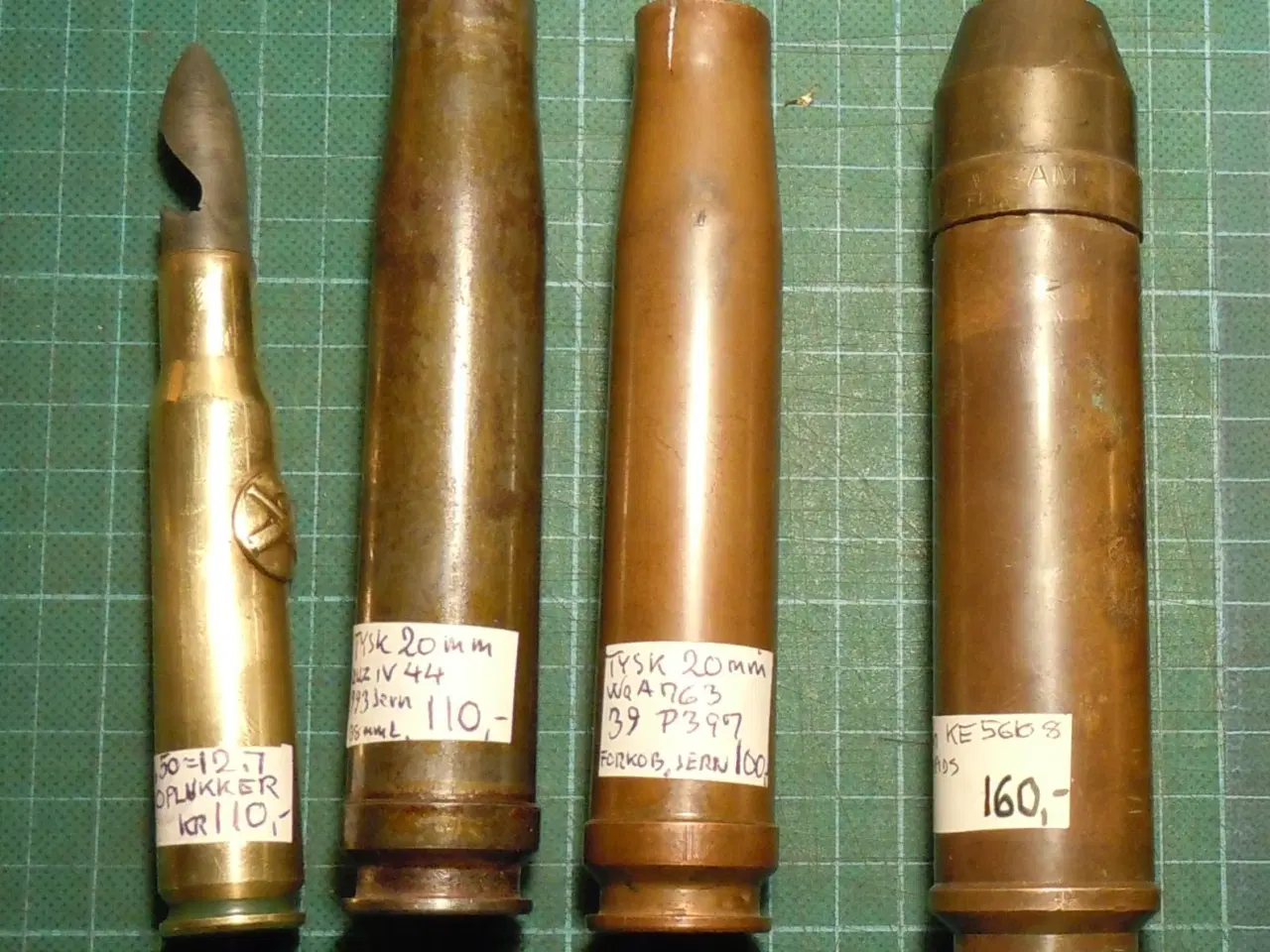 Billede 11 - Granathylstre 20-40mm 2. V.K. M.v.