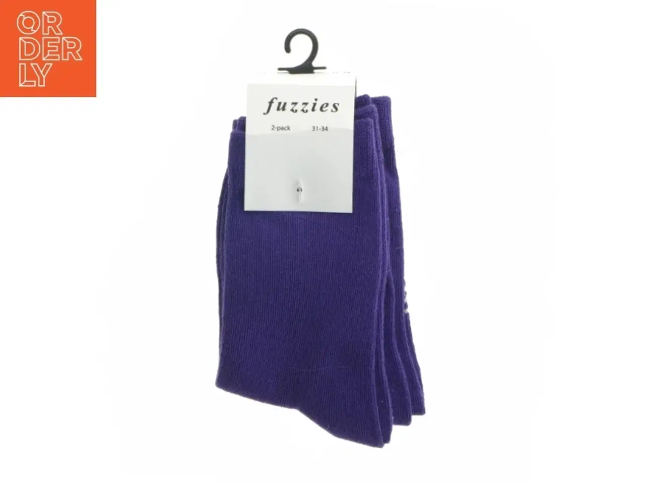 Billede 1 - Fuzzies lilla sokker størrelse 31-34 fra Fuzzies (str. 31 - 34)