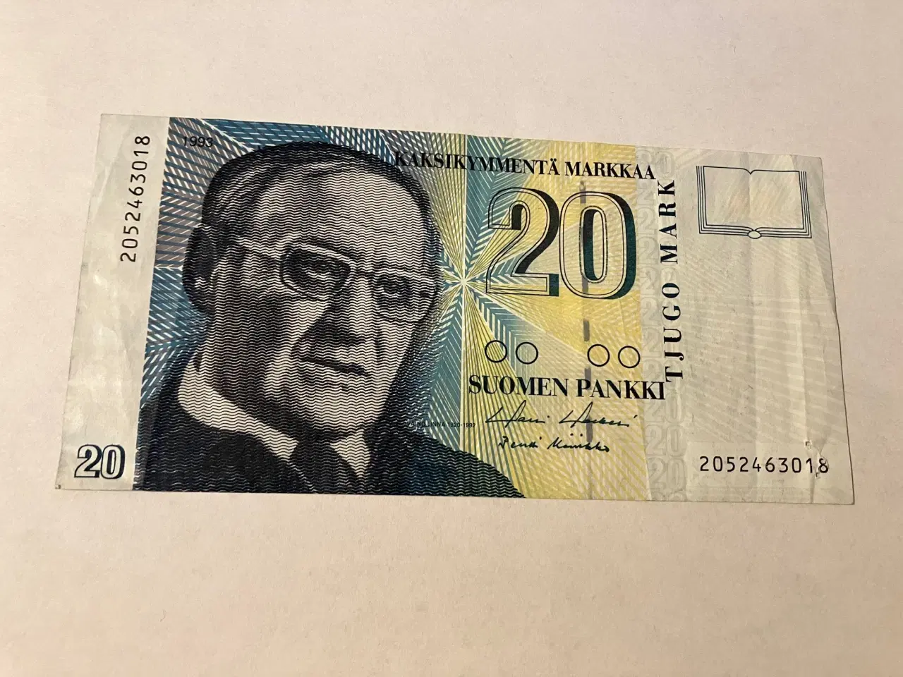 Billede 1 - 20 Mark Finland 1993