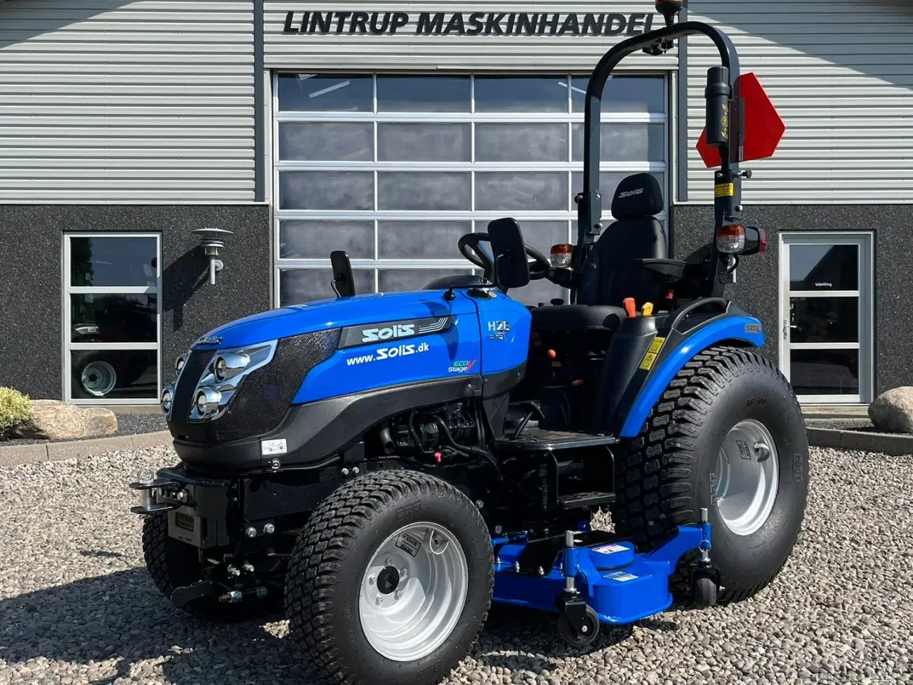 Billede 12 - Solis 26 HST Hydrostat Turf hjul og klipperbord