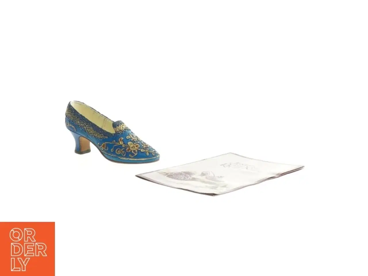 Billede 2 - Dekorativ miniature sko The Empress fra Just The Right Shoe By Raine (str. 10 x 4,5 x 3,5 cm)