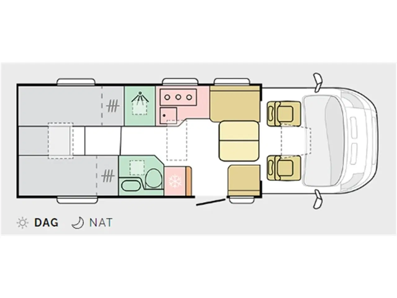 Billede 2 - 2024 - Adria Coral Plus 670 DL   VOGNEN ER PÅ VEJ - KOMMER CA. SEPTEMBER  2024