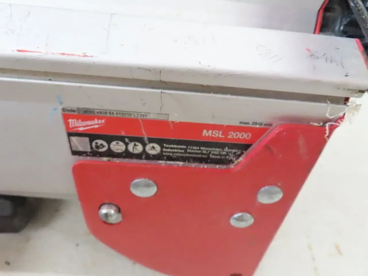 Billede 8 - Kap-/gerringssav med arbejdsstation, MILWAUKEE