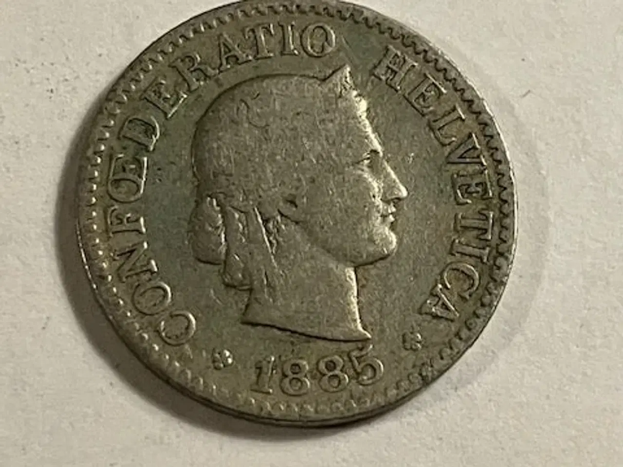 Billede 1 - 10 Rappen Switzerland 1885