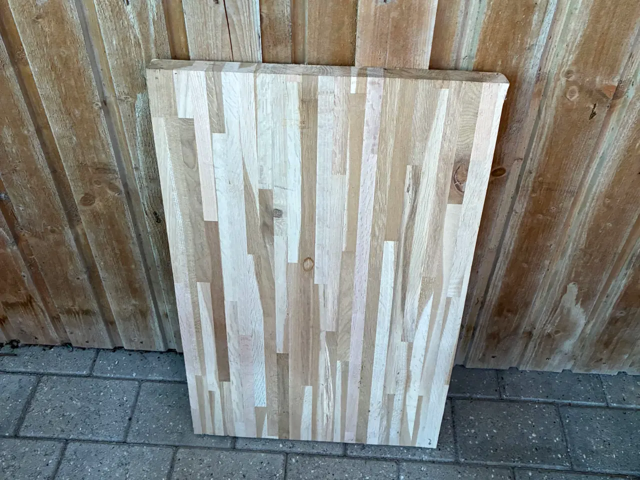 Billede 1 - Ege træ plade 40 mm tyk