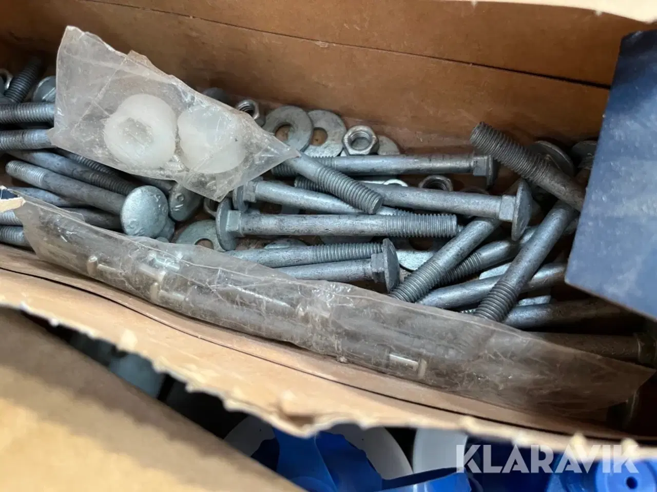 Billede 10 - Lot - Diverse søm, skruer og andet overskudsmateriale