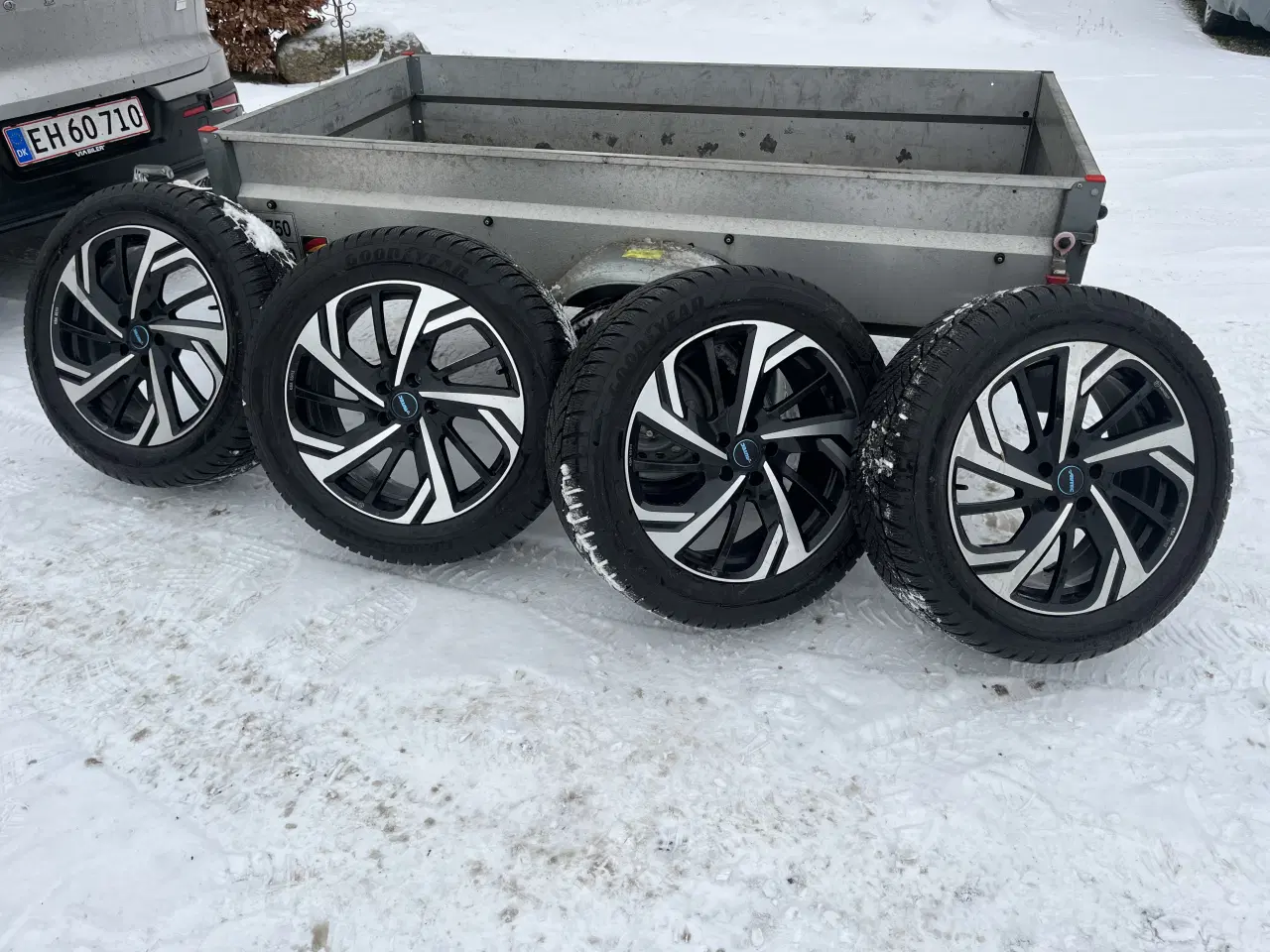 Billede 4 - Nissan Ariya/peugeot E3008 vinterdæk komplet