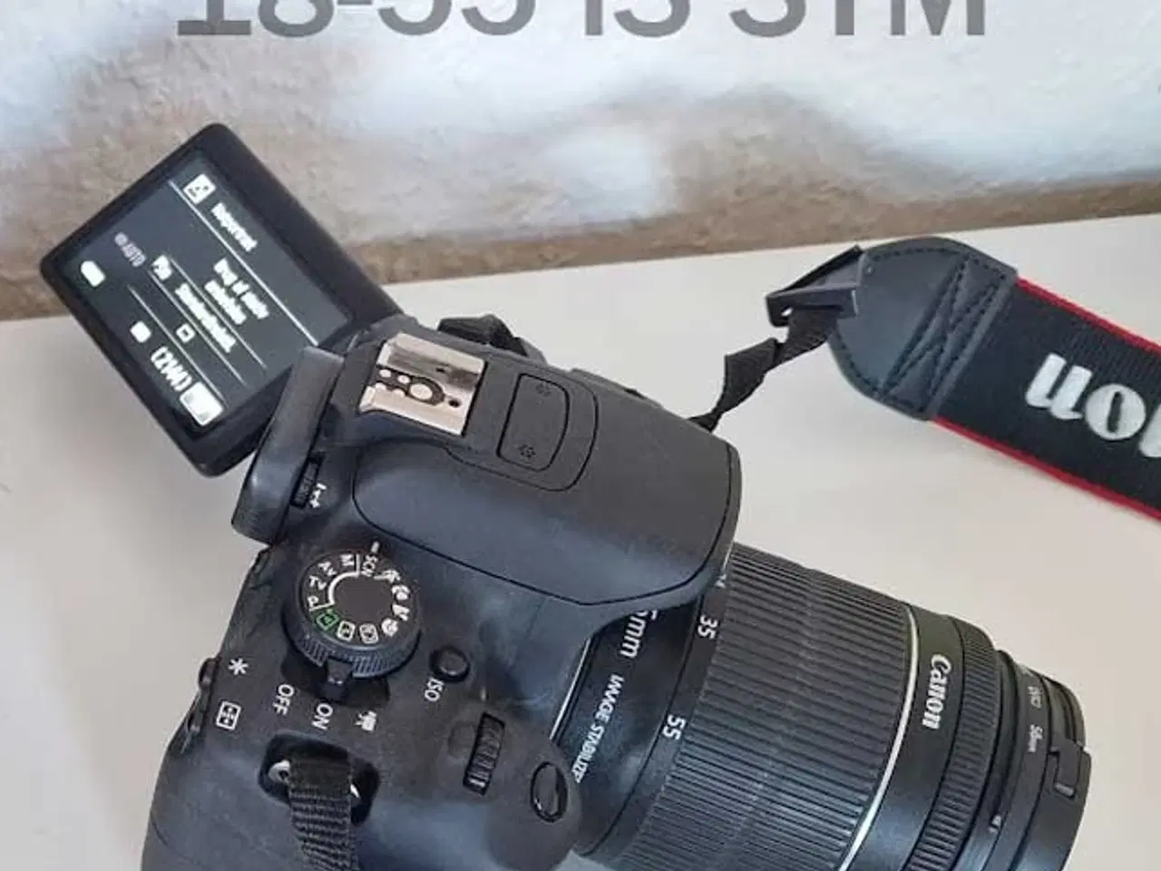 Billede 1 - Canon 700D + 18/55 IS STM + 32 GB SD kort, taske, 