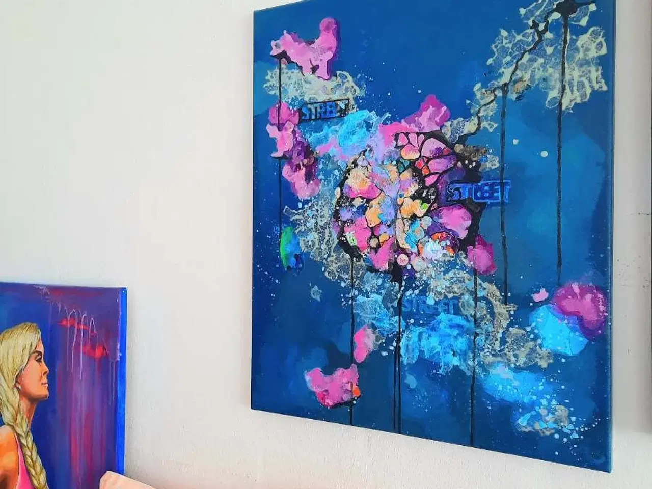 Billede 10 - Akrylmaleri på lærred 50x60 cm