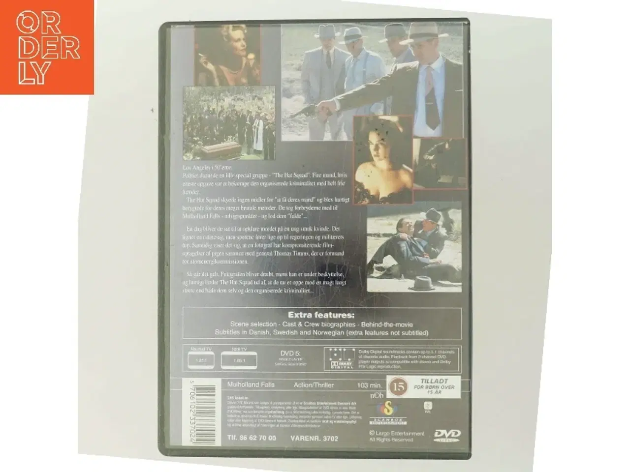 Billede 3 - Mulholland Falls med Nick Nolte (DVD)