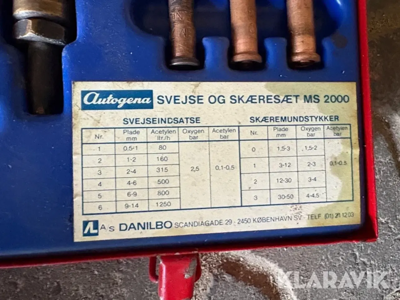 Billede 6 - Svejse og skæresæt Autogena Ms2000