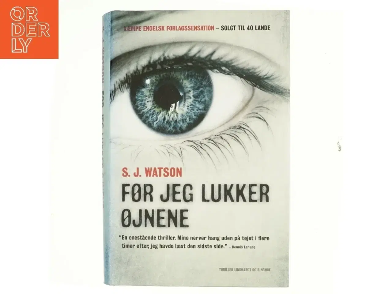 Billede 1 - Før jeg lukker øjnene af S. J. Watson (Bog)