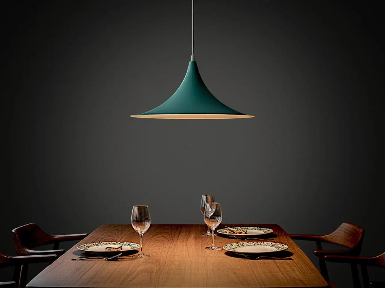 Billede 6 - Strini Trompet 1026 pendel mintgrøn Ø40