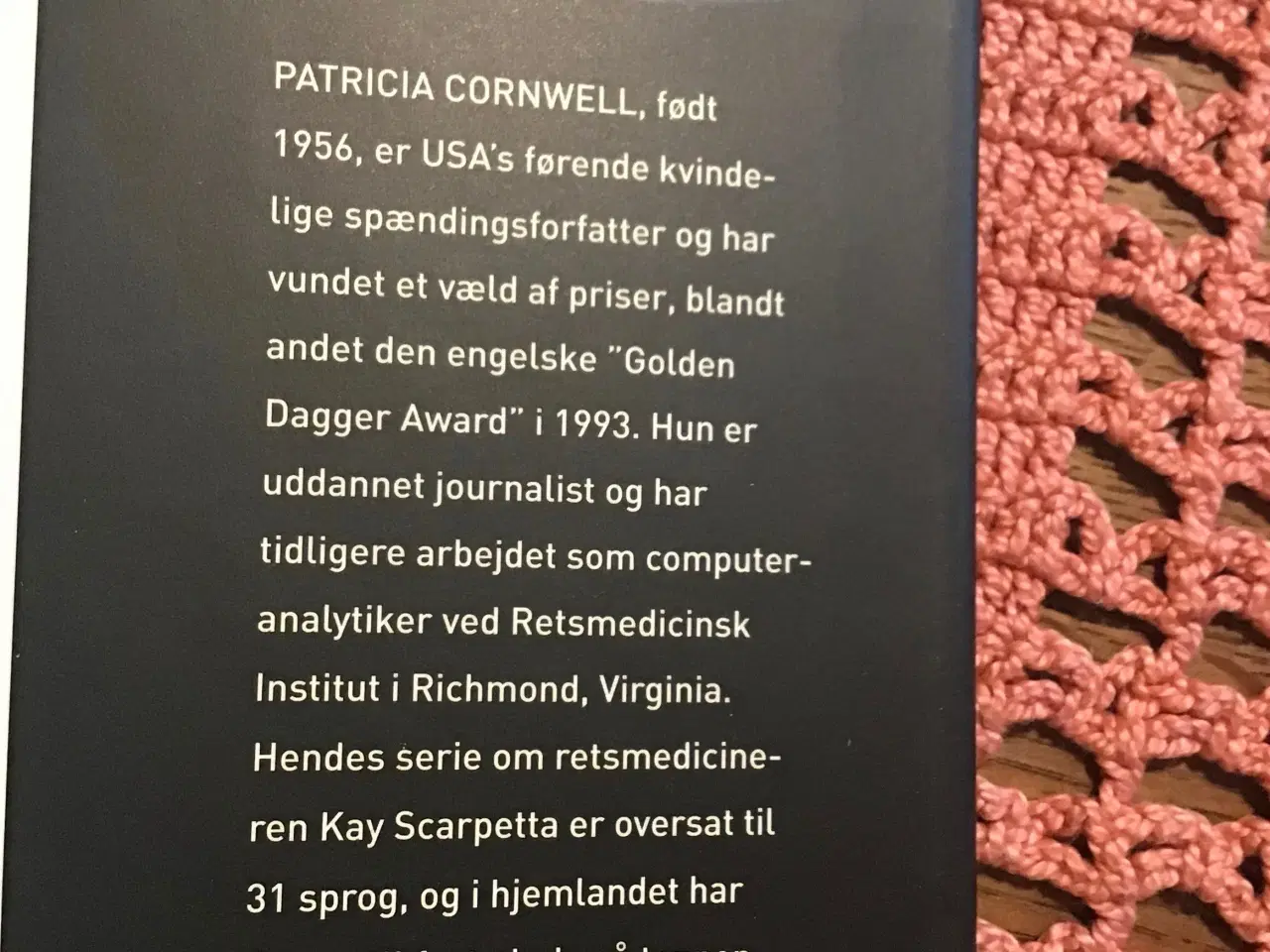 Billede 2 - Patricia Cornwell : Sporfund