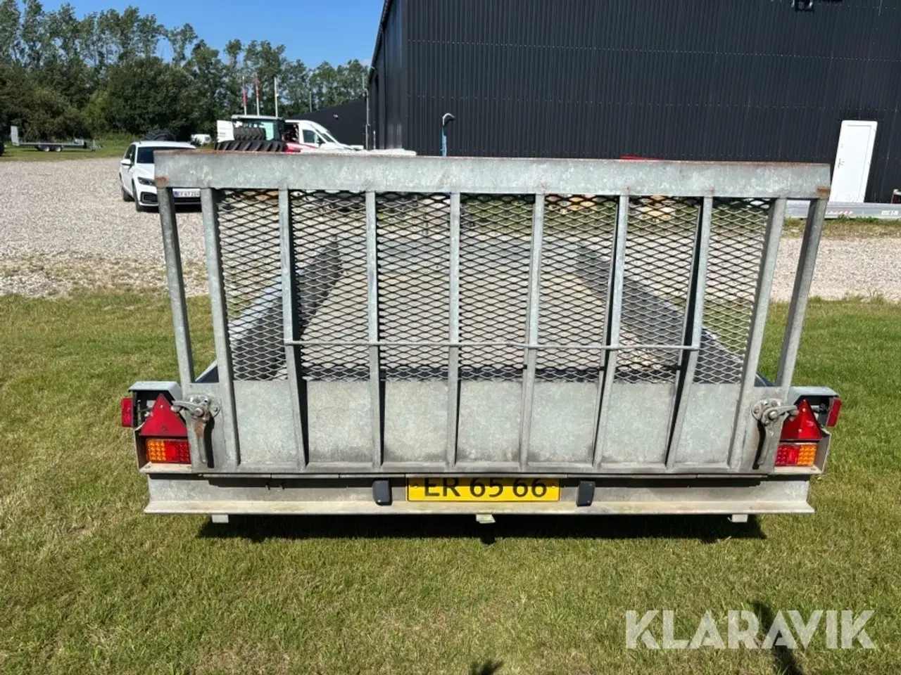 Billede 4 - Maskintrailer FlexTrailer 2000 kg med tip, rampe og alu bund