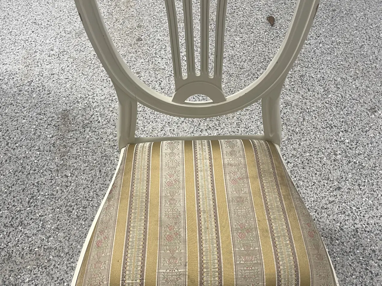 Billede 6 - Smukt gustaviansk spisebord med 6 stole