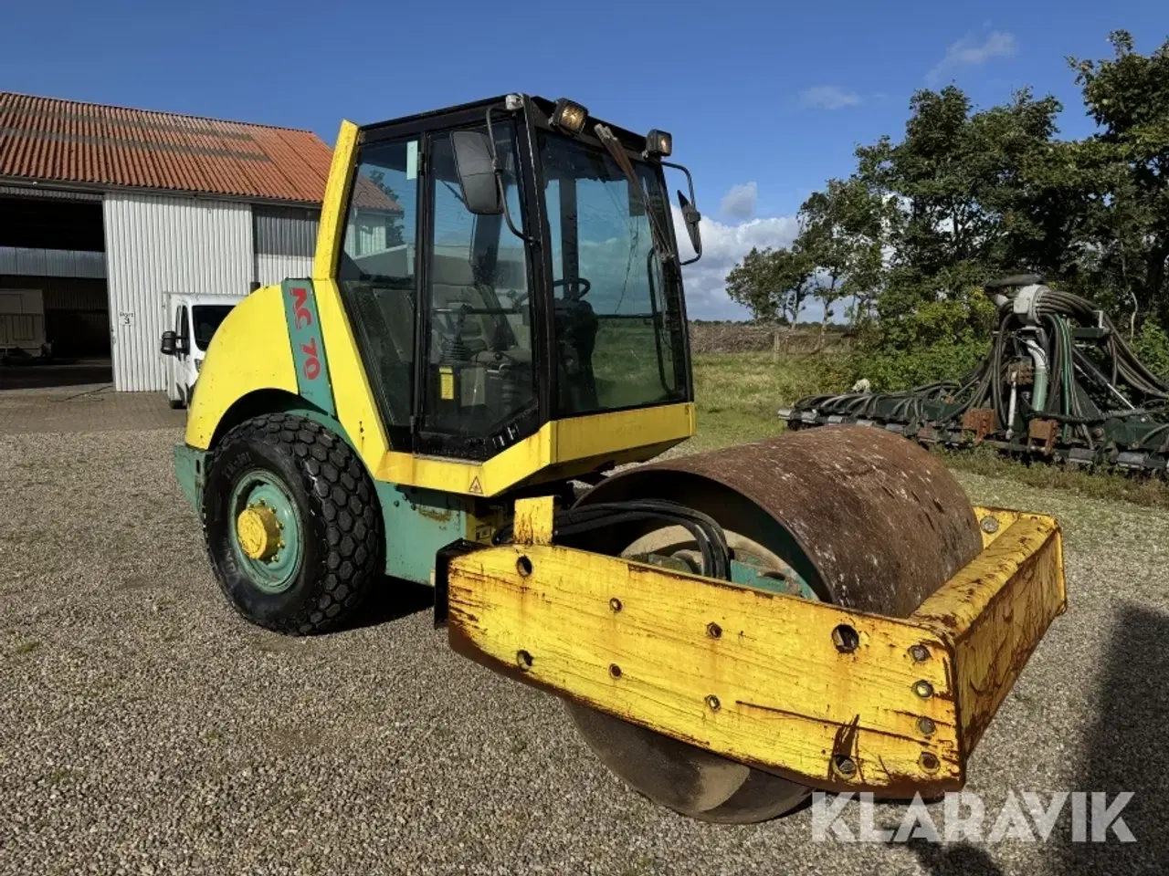 Billede 3 - Vejtromle Ammann AC70 valsetog