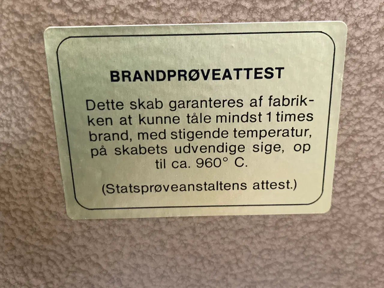 Billede 3 - Pengeskab sælges 