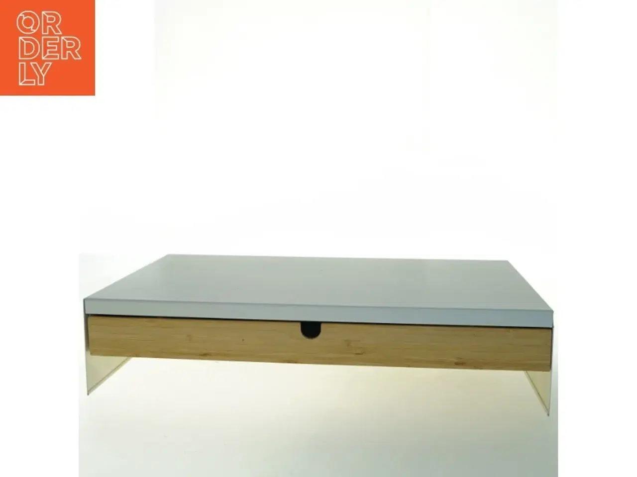 Billede 1 - Skærmhylde med skuffe- og hyldeenhed til opbevaring fra IKEA ELLOVEN