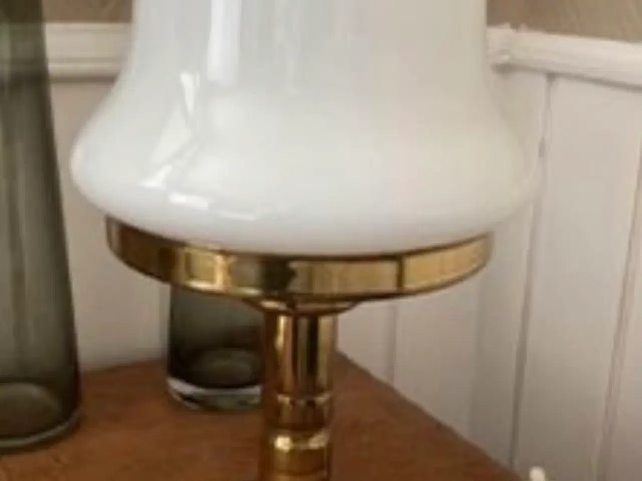 Billede 1 - Bordlampe i messing fra Abo Randers