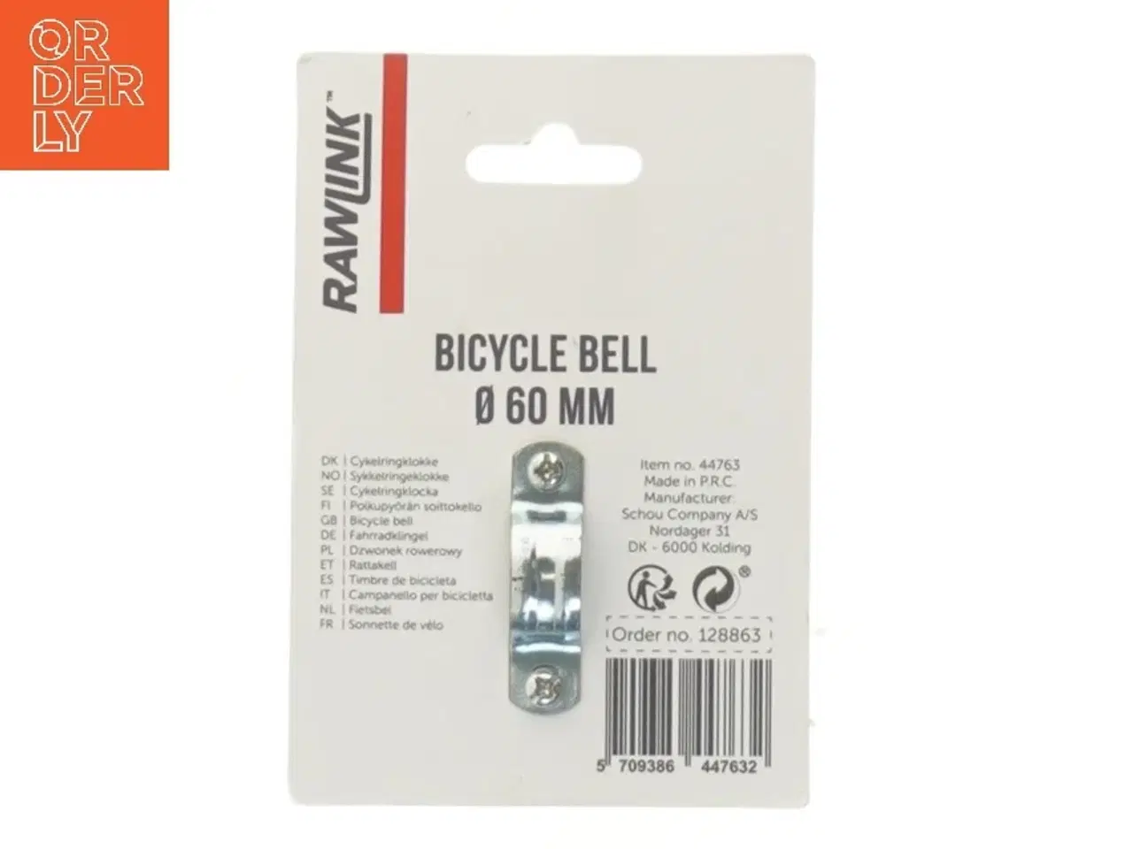 Billede 2 - Cykelringeklokke fra Rawlink (str. 6 cm)